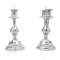 Russian silver pair of candelabras, St.Petersburg 1864 by Egnatiy Sazikov - image 2