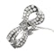 French Antique Diamond And Silver Upon Gold Bow Brooch, Circa 1880 - image 6