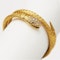 Antique Diamond, Ruby And Woven Gold Snake Bracelet, Circa 1870 - image 4