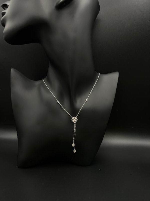 White Gold&Diamond Necklace SOLD - image 3