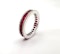 Pretty Ruby&Diamond  Eternity Ring - image 1