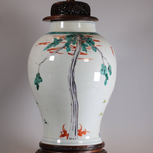 Chinese famille rose baluster jar, Yongzheng (1722-1735) - image 3