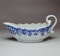 Chinese blue and white fluted sauce boat, Qianlong (1736-1795) - image 1