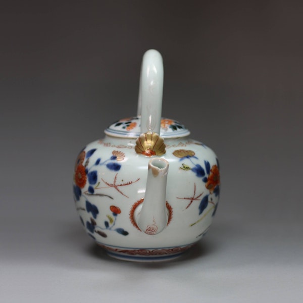Japanese imari teapot and cover, Edo period (1603-1868) - image 6