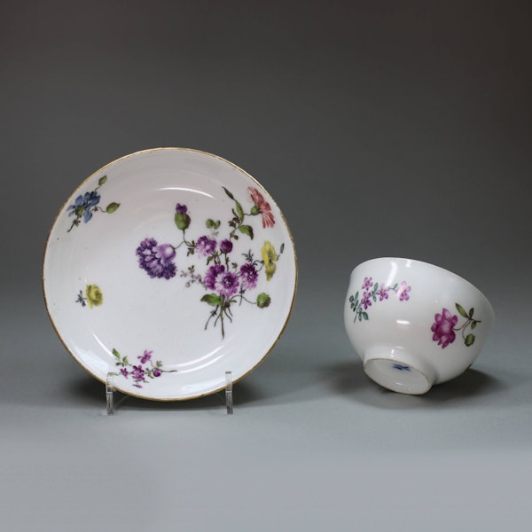Meissen teabowl and saucer, c. 1750 - image 2