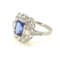 Sapphire and diamond ring - image 2