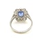 Sapphire and diamond ring - image 4