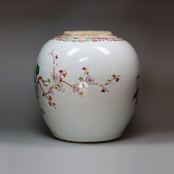 Chinese famille rose ginger jar, Qianlong (1736-95) - image 5