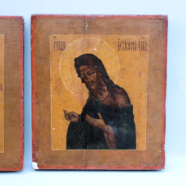 Russian triptych of the Deesis, 19th century - image 6