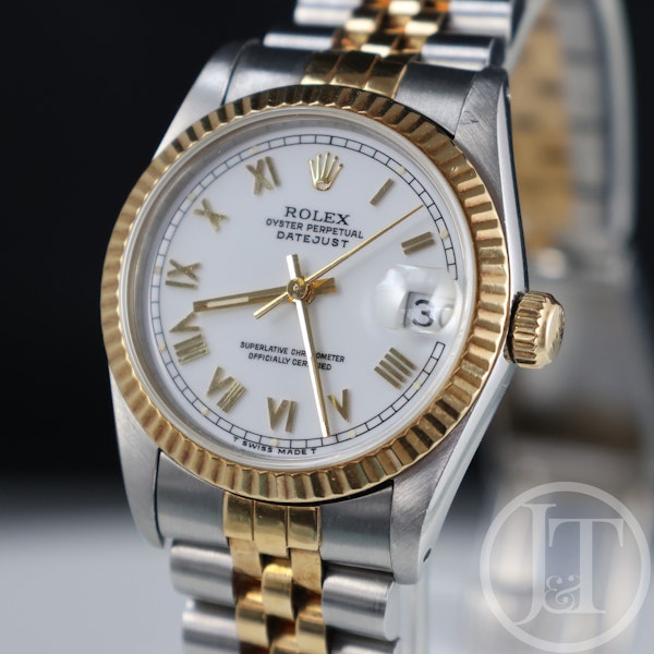 Rolex Datejust 68273 Steel and Gold Jubilee 31mm 1988 - image 2