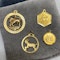 Sign of Zodiac Charms/Pendants in 9ct Gold date Vintage, Lilly's Attic since 2001 - image 9