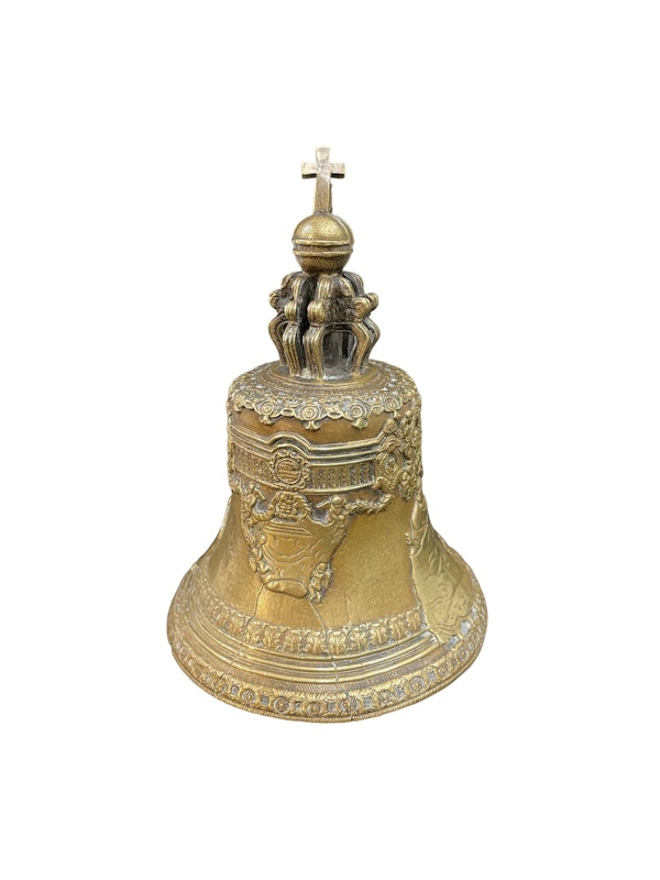 Russian 19th century bronze Tsar Bell - image 2