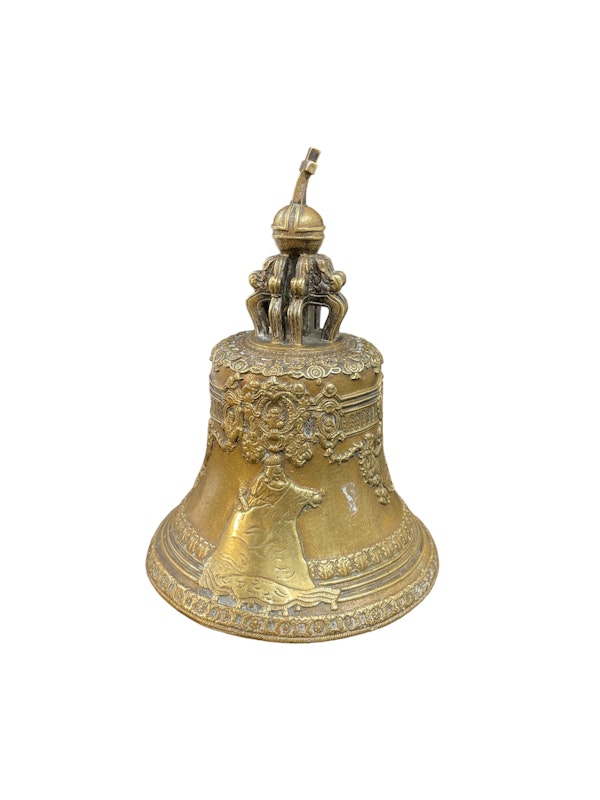 Russian 19th century bronze Tsar Bell - image 3