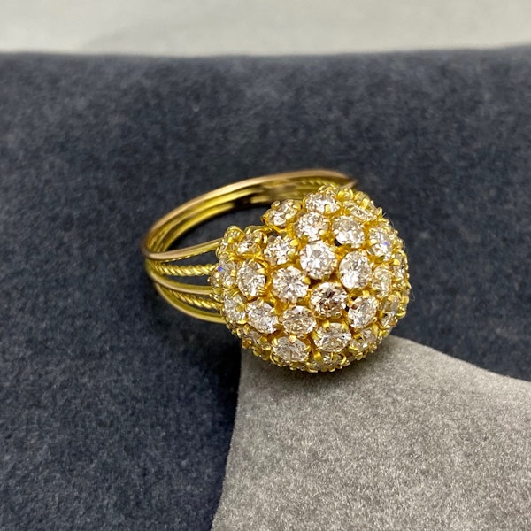 Diamond Ring in 14ct Gold date circa 1960, SHAPIRO & CO since1979 - image 5