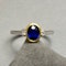 Sapphire Diamond Ring in 18ct White/Yellow Gold date circa 1980, Lilly's Attic since 2001 - image 8