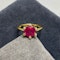 Ruby Diamond Ring in 18ct Gold dated Birmingham 2007, Lilly's Attic since 2001 - image 12