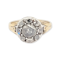 Georgian Rose cut diamond button cluster ring SKU: 6283 DBGEMS - image 1