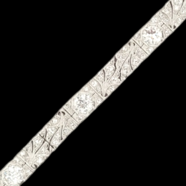 Art deco diamond bracelet SKU: 6320 DBGEMS - image 1