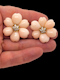 1960's vintage Angel skin coral and diamond earrings SKU: 6322 DBGEMS - image 3