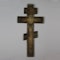 Small Russian bronze blessing icon cross, 19th century - image 2