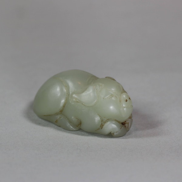 Chinese jade pig, late Qing - image 3