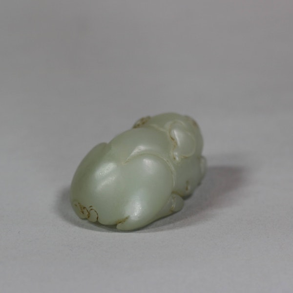 Chinese jade pig, late Qing - image 5