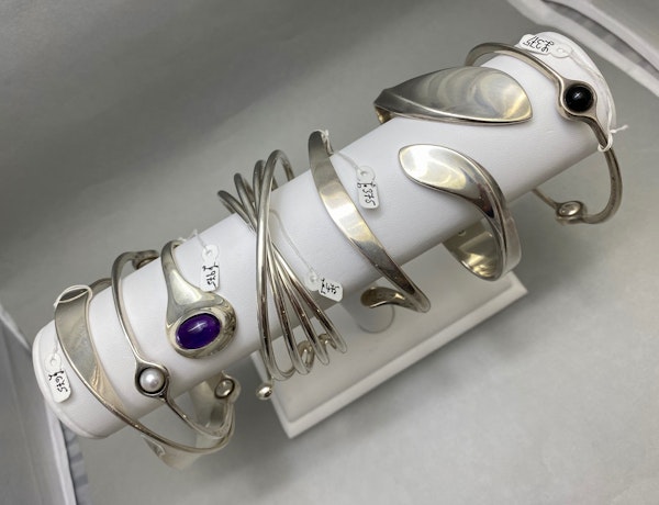 Selection of Vintage GEORG JENSEN bangles from SHAPIRO & CO since1979 - image 17