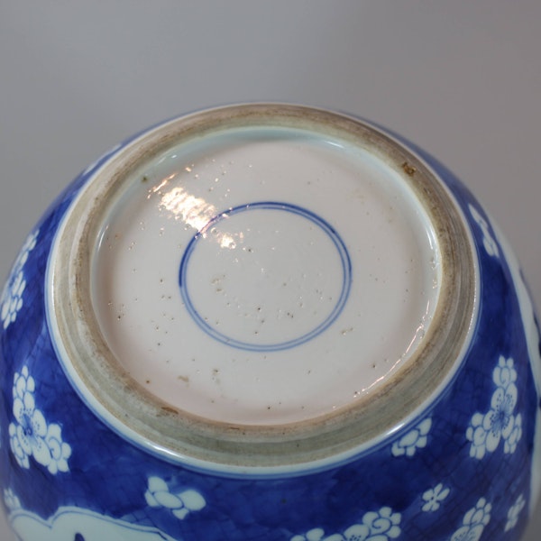 Chinese blue and white ginger jar, Kangxi (1662-1722) - image 3