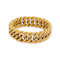 18ct gold chain ring SKU: 6352 DBGEMS - image 2