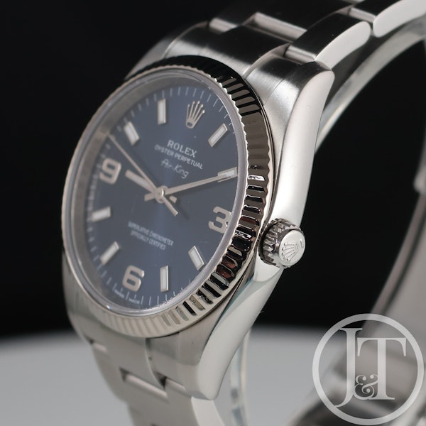 Rolex Air King 114234 Blue Arabic Oyster 2012 - image 3