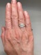 Diamond Ring in 18ct White Gold date circa 1990, SHAPIRO & Co since1979 - image 2