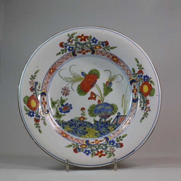Italian Faenza soup plate, Ferniani factory c. 1760-1800 - image 1