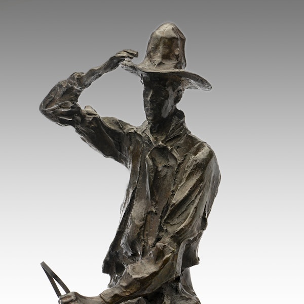 Antique Bronze of Cowboy by Paul Troubetskoy - image 6