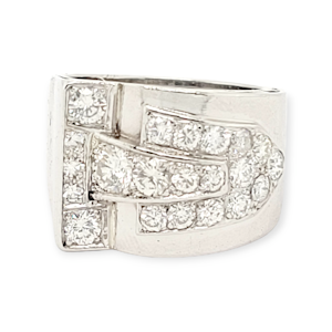 Art deco diamond dress ring SKU: 6369 DBGEMS