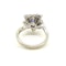 Natural sapphire and diamond cluster ring - image 5