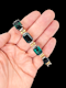 Fabulous green tourmaline and diamond bracelet SKU: 6385 DBGEMS - image 1