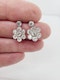 Antique diamond daisy drop earrings SKU: 6405 DBGEMS - image 2