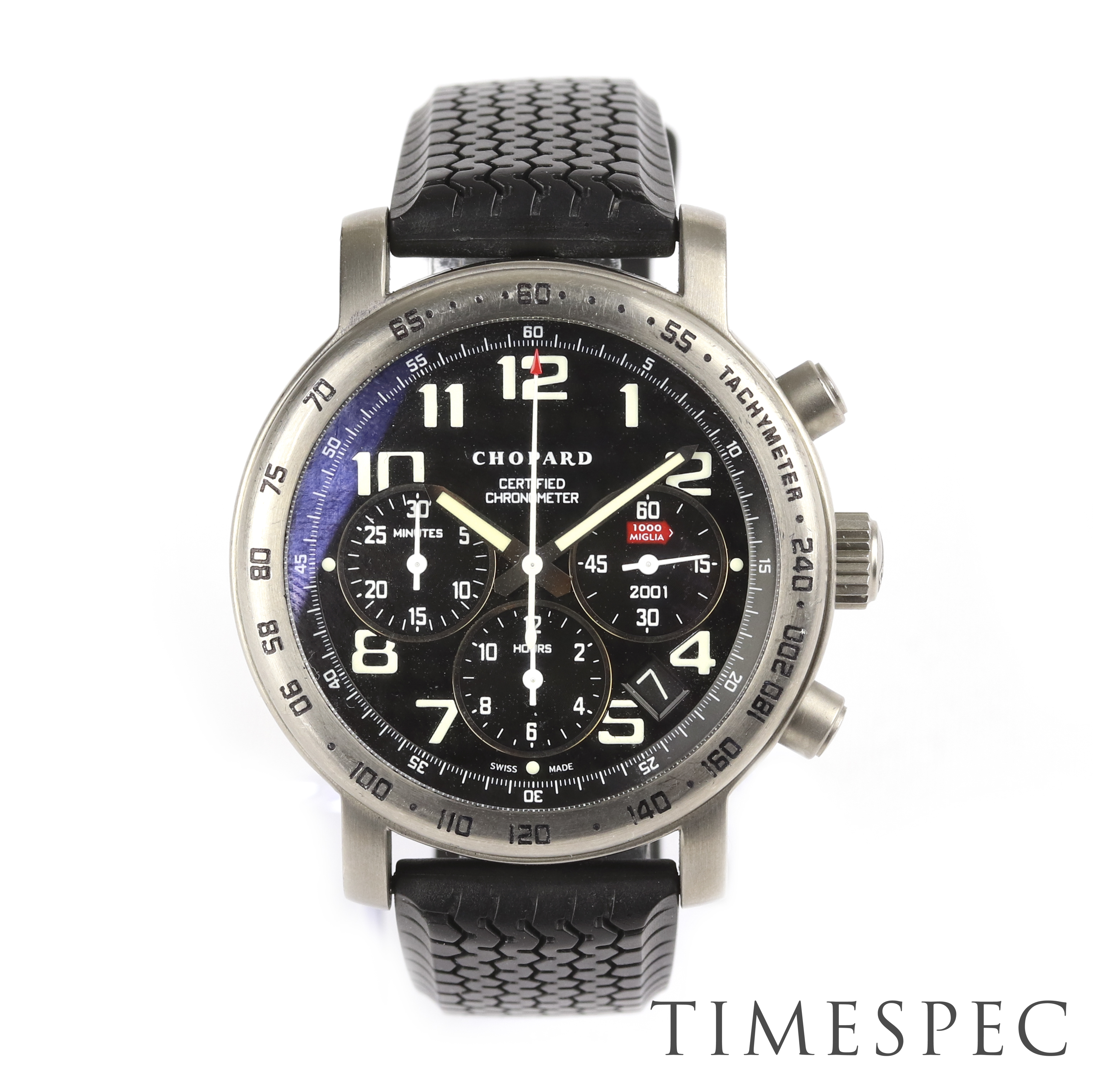 Chopard Mille Miglia Titanium 40mm Chronograph. Competitors watch