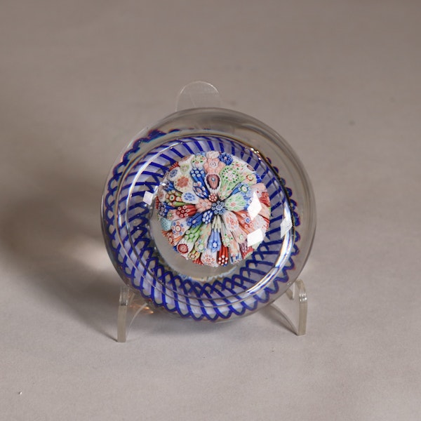 Baccarat close-packed millefiori mushroom glass paperweight, c.1850 - image 3
