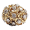 1960's organic gold and diamond ring SKU: 6429 DBGEMS - image 1