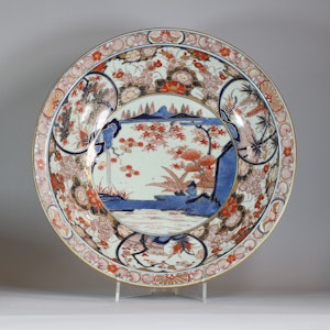 Japanese imari charger, 18th century