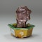 Chinese biscuit egg and spinach incense burner, Kangxi (1662-1722) - image 3
