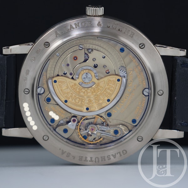 A. Lange & Sohne Grand Saxonia 307.029 White Gold 40mm Silver Dial - image 6