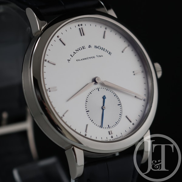 A. Lange & Sohne Grand Saxonia 307.029 White Gold 40mm Silver Dial - image 5
