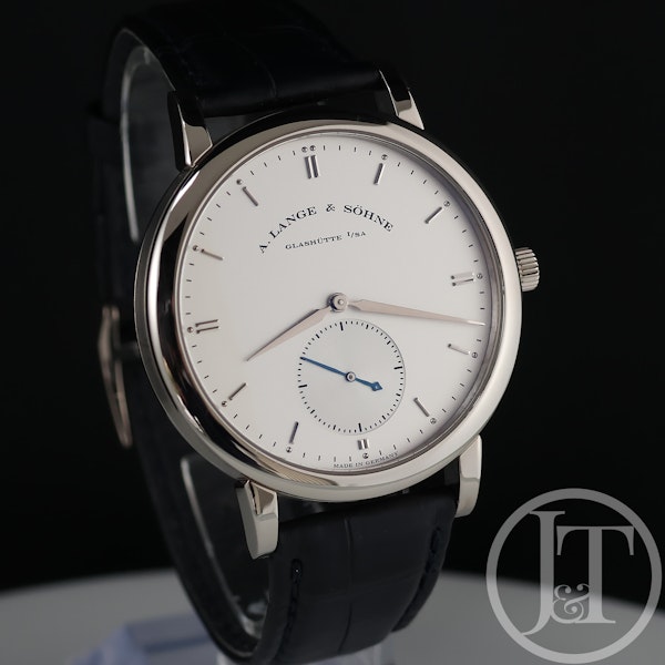 A. Lange & Sohne Grand Saxonia 307.029 White Gold 40mm Silver Dial - image 2
