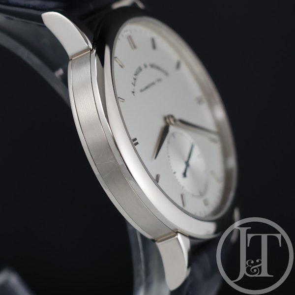 A. Lange & Sohne Grand Saxonia 307.029 White Gold 40mm Silver Dial - image 4