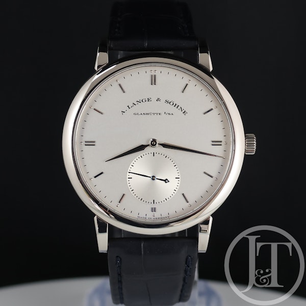 A. Lange & Sohne Grand Saxonia 307.029 White Gold 40mm Silver Dial - image 1