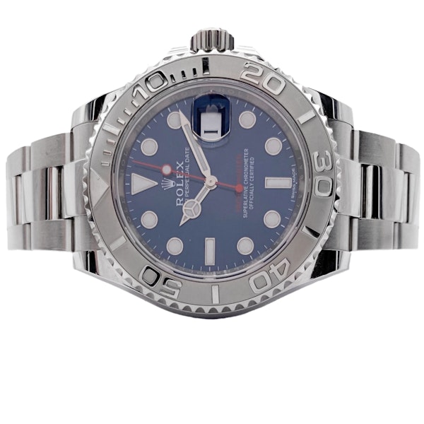 ROLEX YACHT-MASTER BLUE DIAL FULL SET 2018 - image 4