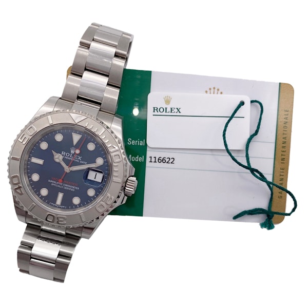 ROLEX YACHT-MASTER BLUE DIAL FULL SET 2018 - image 6