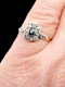Antique sapphire and diamond engagement ring SKU: 6453 DBGEMS - image 2